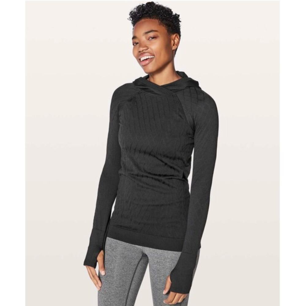 Lululemon Rest Less Hoodie Jacquard Textured